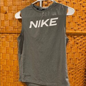 Nike Gray Sleeveless Top